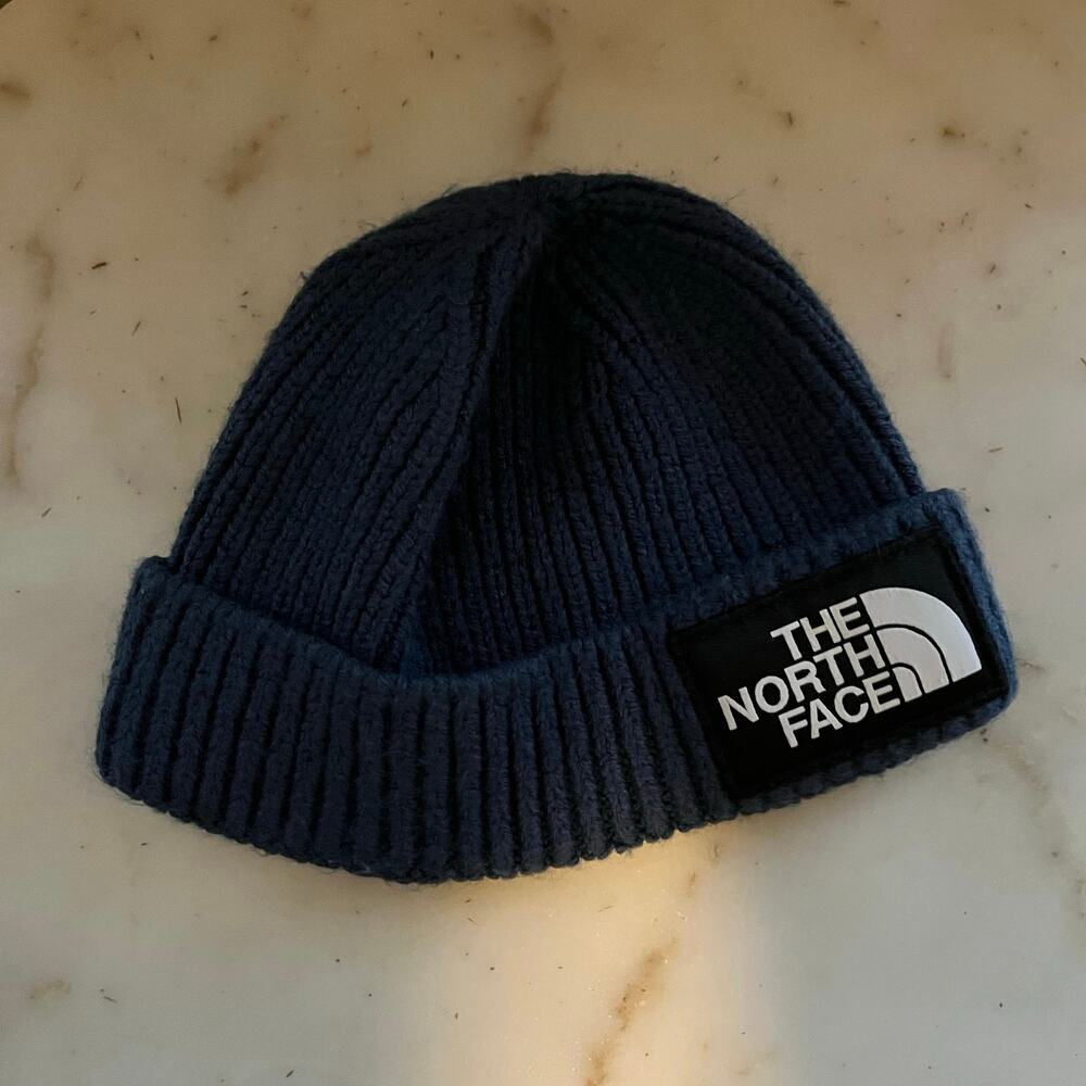The North Face Kids Blue Beanie